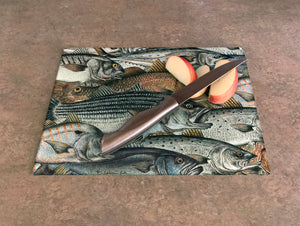 Surf Fish Cutting Board