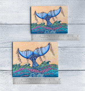 Tails of the Sea Ceramic Tile