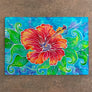 Tropical Hibiscus Cutting Board