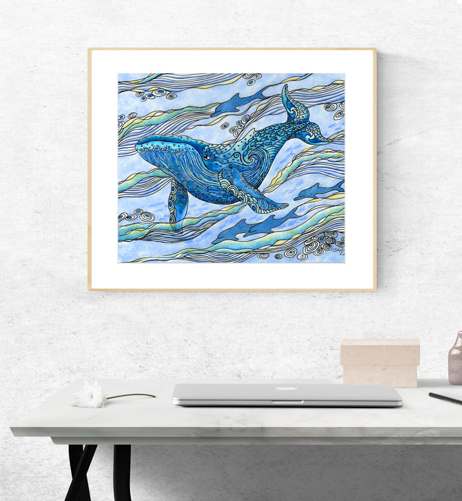 Whale Watch Print