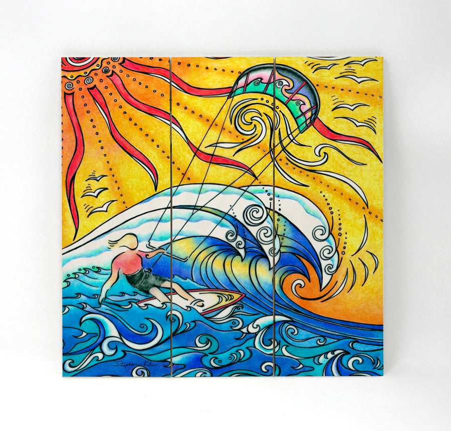 Wind and Waves Wall Art