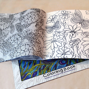 The Beach and Beyond Coloring Book