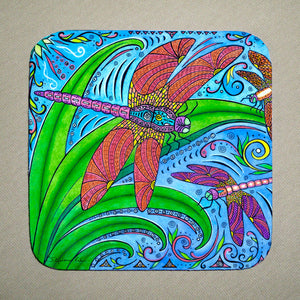 Dancing Dragonflies Coaster