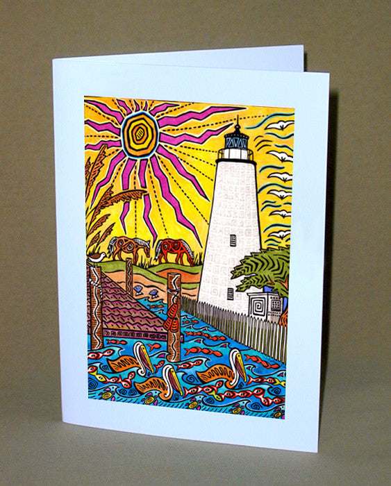 Ocracoke Island Notecard