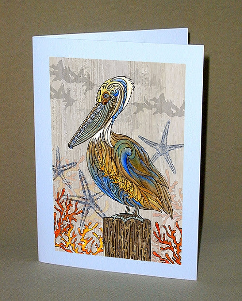 Pelican Perch Notecard