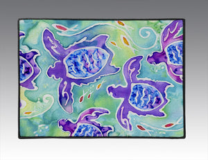 Sea Turtle Swim Door Mat