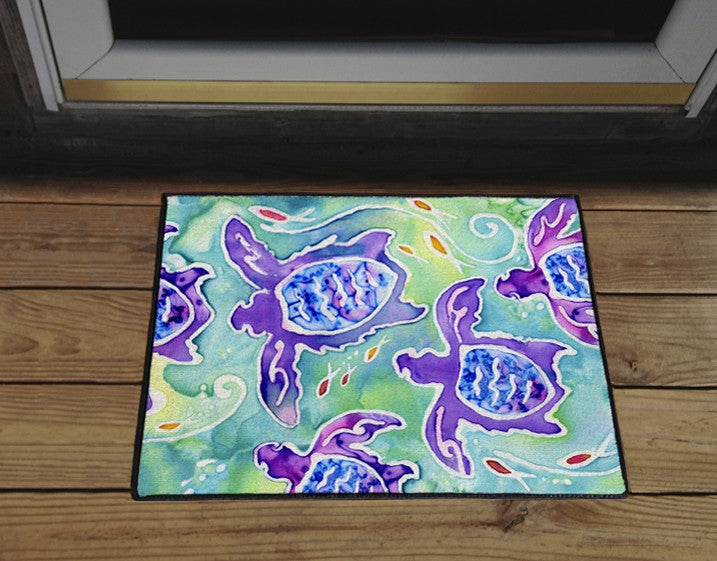 Sea Turtle Swim Door Mat