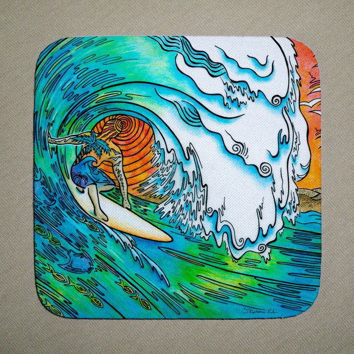 Sunset Surfer Coaster
