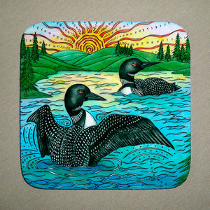 The Loons Coaster