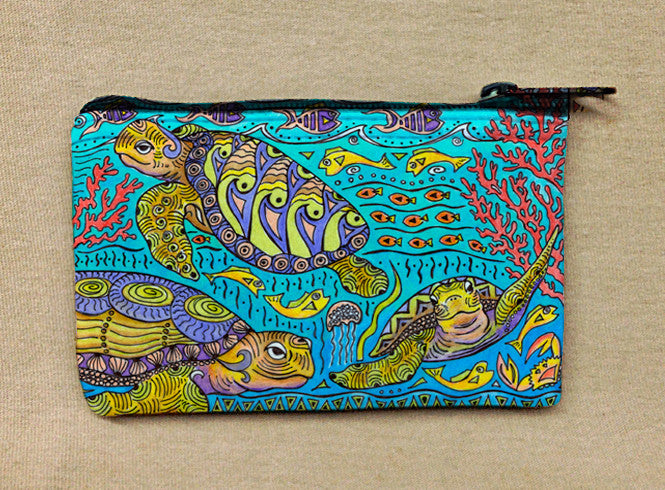 Turtle Time Coin Bag