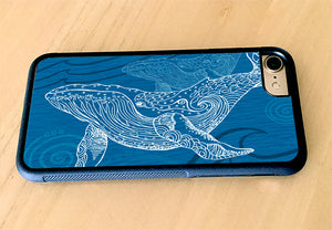 Whale One Color iPhone Case