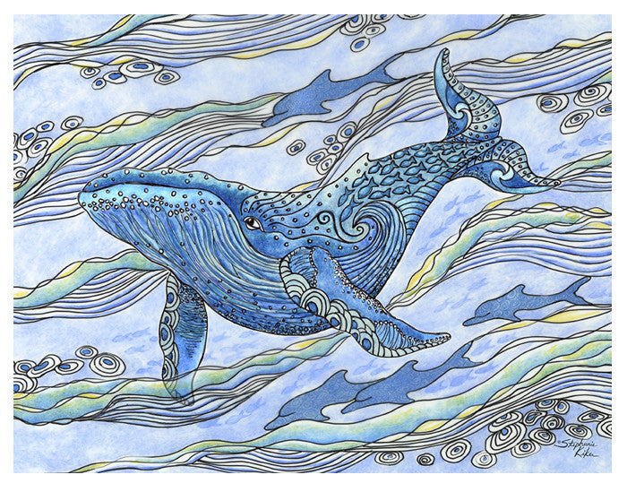 Whale Watch Print