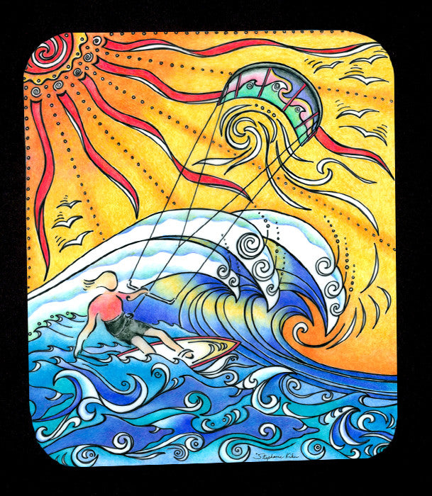 Wind and Waves Mousepad