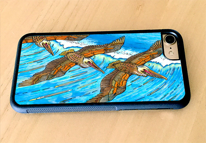 Wings Over Waves iPhone Case